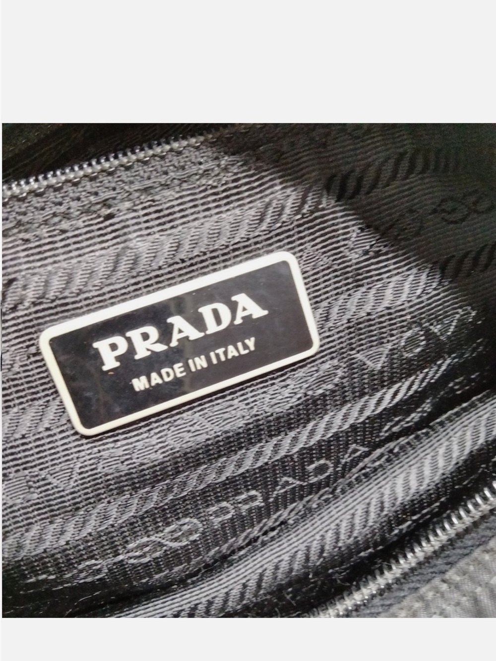Prada Black Nylon Crossbody Messenger Bag - Picture 7 of 9